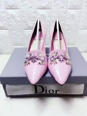 DIOR Shallow mouth kitten heel Shoes Women--006